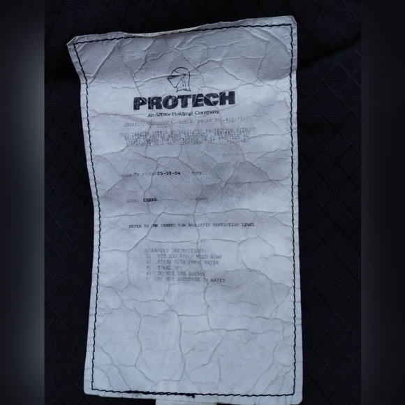 USGI Protech SRT ballistic tactical vest FBI DEA LEO ATF SWAT Police body armor - Picture 7 of 7
